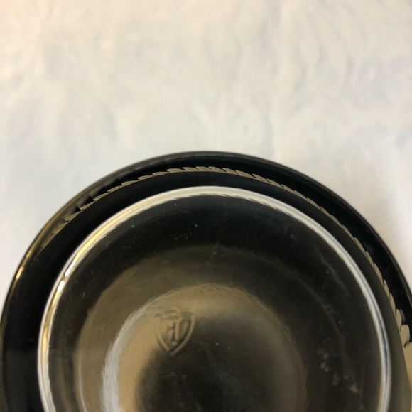 Vintage Federal Glass Barbados Glass , 5” West Indies, Gold Rimmed - Picture 6 of 8